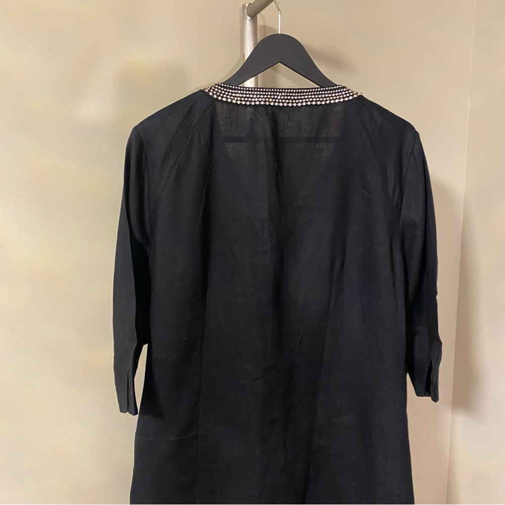 Jaeger - Rhinestone Beach Cover Up - Picture 11 of 14